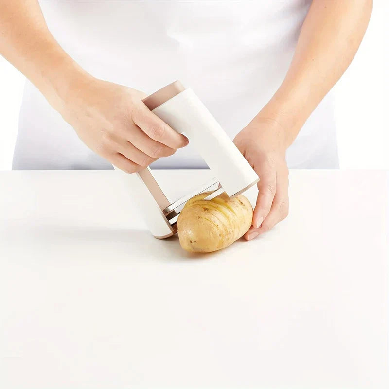 Handheld Mandoline Slicer with Safety Guard