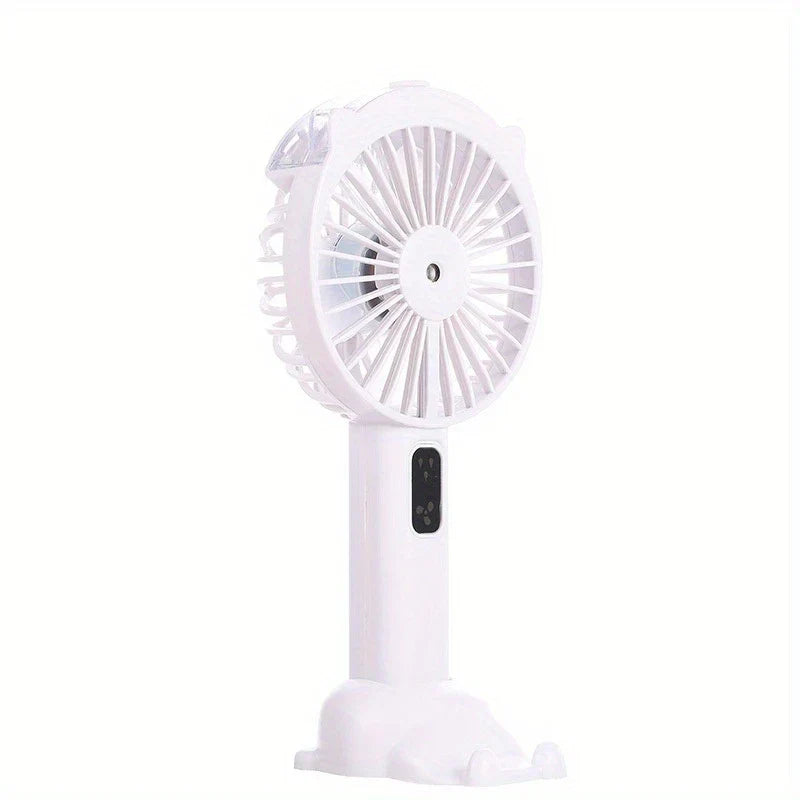 Handheld Misting Fan USB Rechargeable