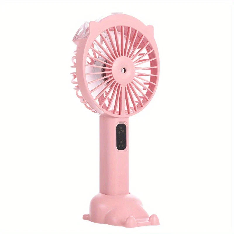 Handheld Misting Fan USB Rechargeable
