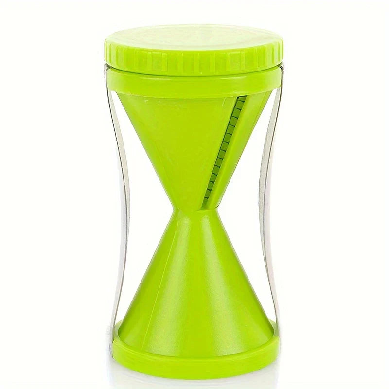 Handheld Spiral Vegetable Slicer Funnel Grater