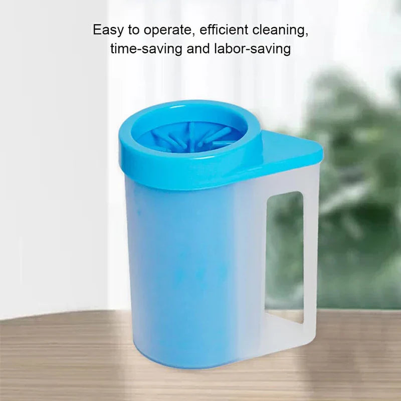 Handle Foot Washing Cup Pet Paw Cleaner