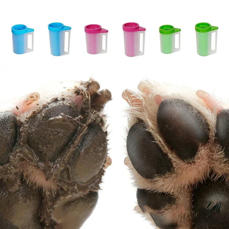 Handle Foot Washing Cup Pet Paw Cleaner