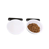 Hanging Crate Pet Bowl Feeder Water Dish