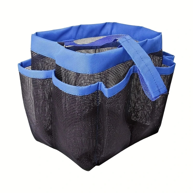 Hanging Mesh Shower Caddy Toiletry Bag