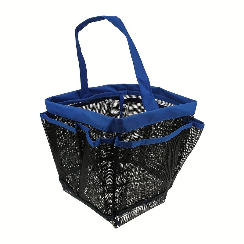 Hanging Mesh Shower Caddy Toiletry Bag