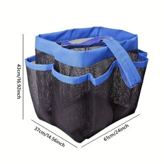 Hanging Mesh Shower Caddy Toiletry Bag