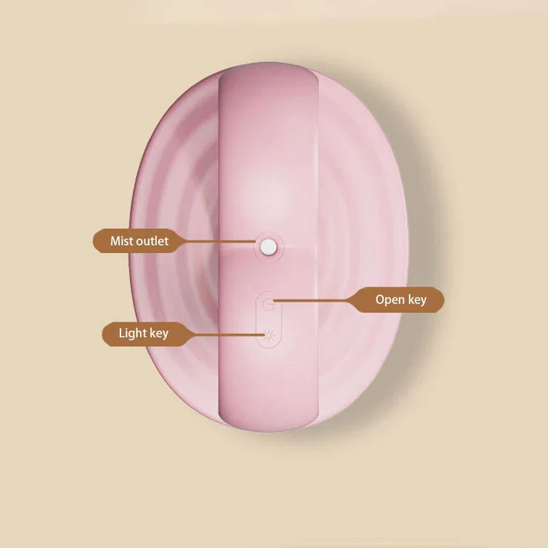 Heart Anti Gravity Water Drop Humidifier