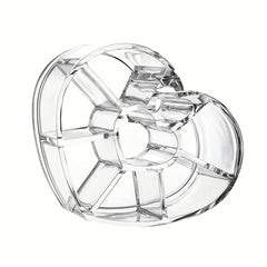 Heart Shaped Makeup Organizer Holder