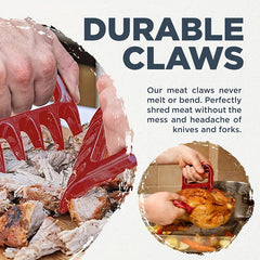Heat Resistant Pulled Pork Shredder Claws