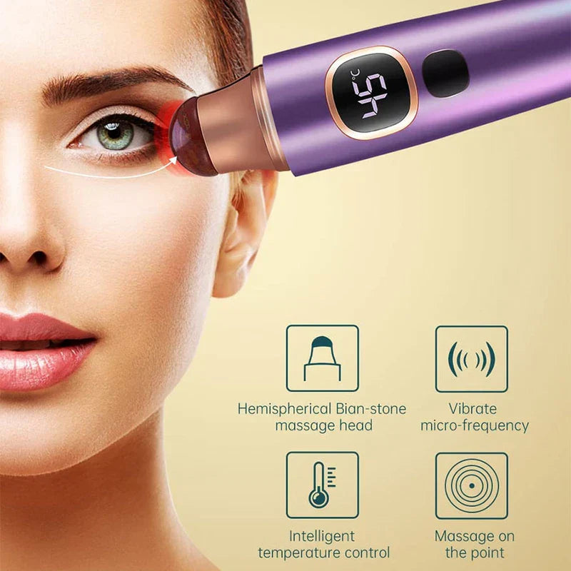 Heated Air Compression Shiatsu Eye Relaxation Mask