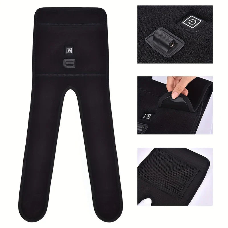 Heated Knee Brace Wrap Massager