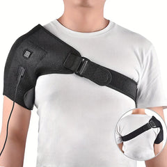 Heated Shoulder Brace Wrap for Pain Relief