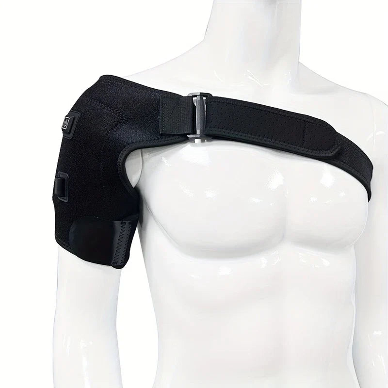Heated Shoulder Brace Wrap for Pain Relief