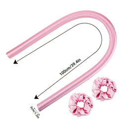Heatless Hair Curling Rod Headband Sleep Styler