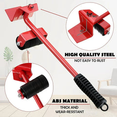 Heavy Furniture Lifter Mover Tool Set Sliders