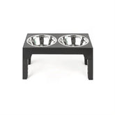 Height Adjustable Elevated Pet Bowl Feeder Stand