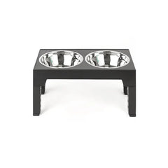 Height Adjustable Elevated Pet Bowl Feeder Stand
