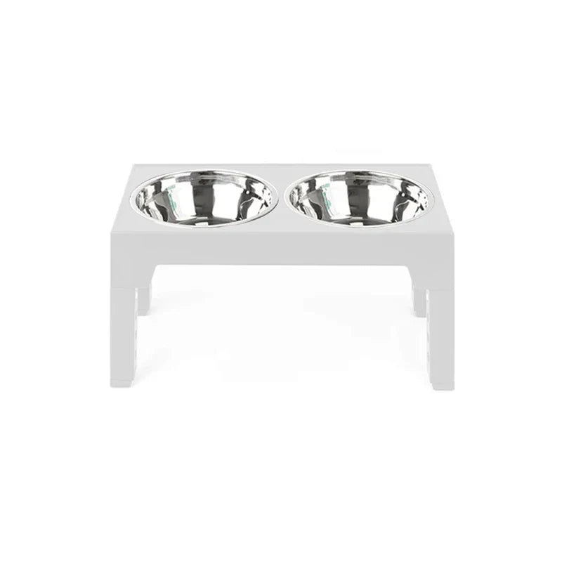 Height Adjustable Elevated Pet Bowl Feeder Stand