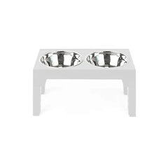 Height Adjustable Elevated Pet Bowl Feeder Stand