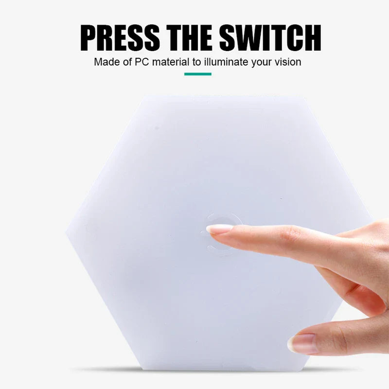 Hexagon Led Wall Lights Modular