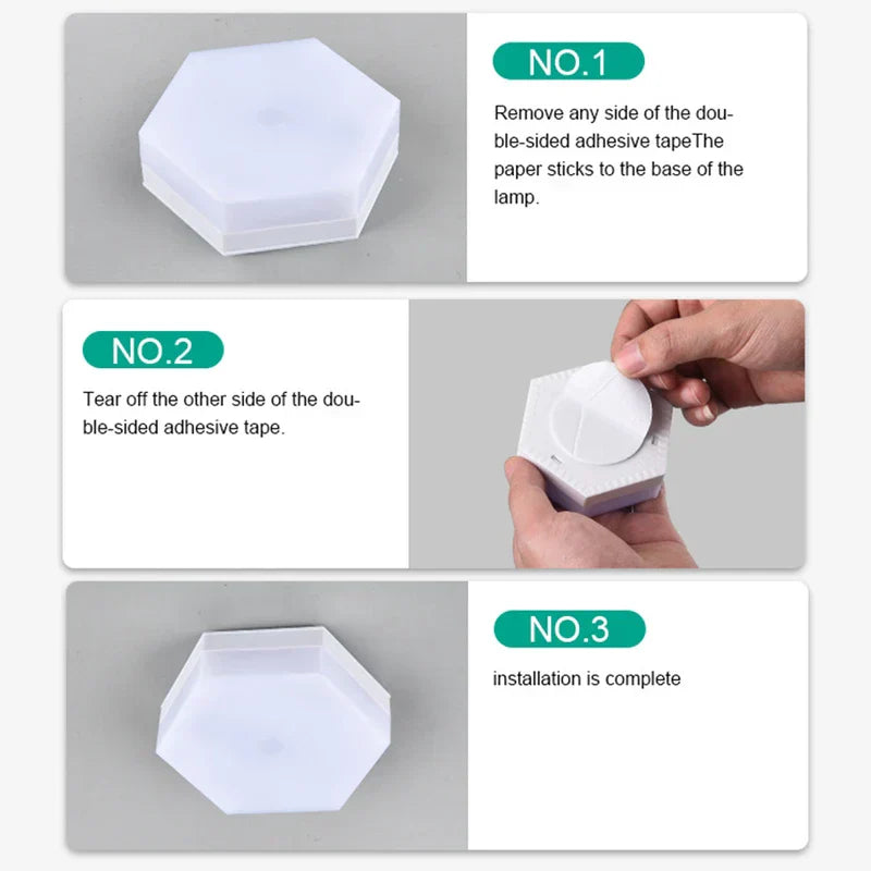 Hexagon Led Wall Lights Modular