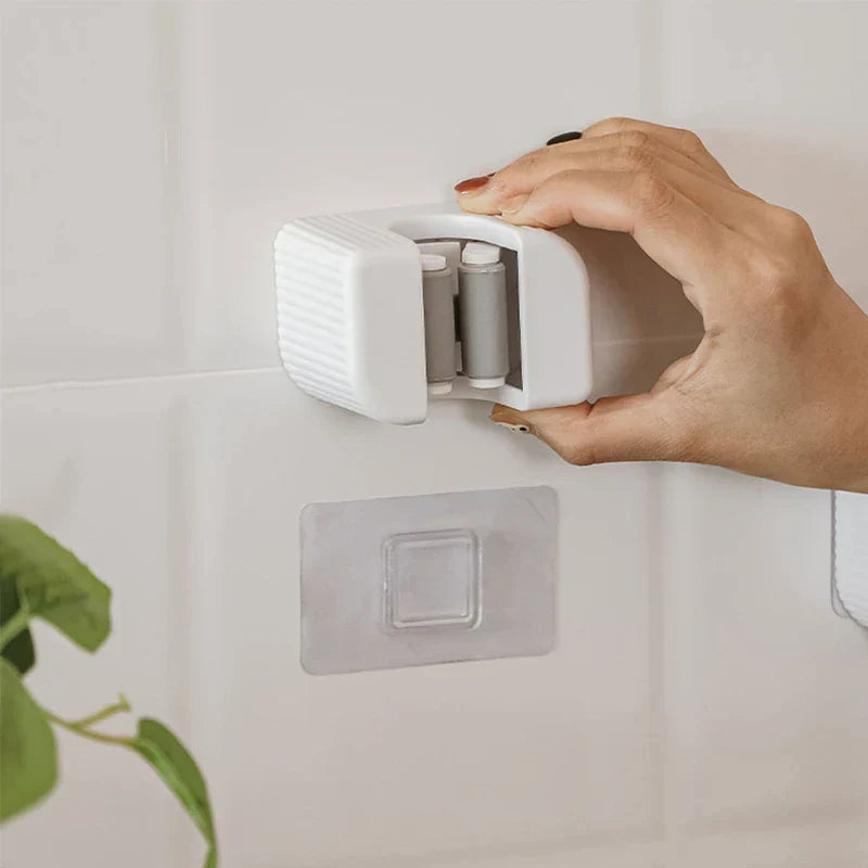 Hexagon Wall Mount Mop Broom Holder