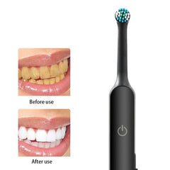 High Vibration Power Toothbrush Deep Cleaning