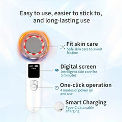 Hot Cold Photon Microcurrent Facial Massager Wand