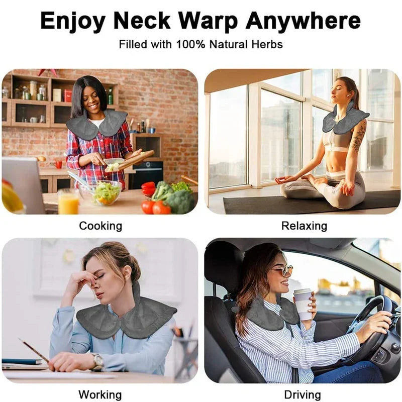 Hot Cold Therapy Neck Wrap Brace