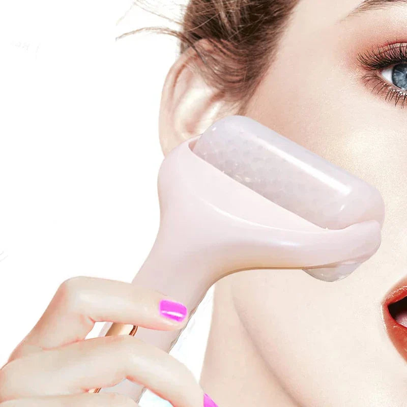 Ice roller for face for cooling skincare routine