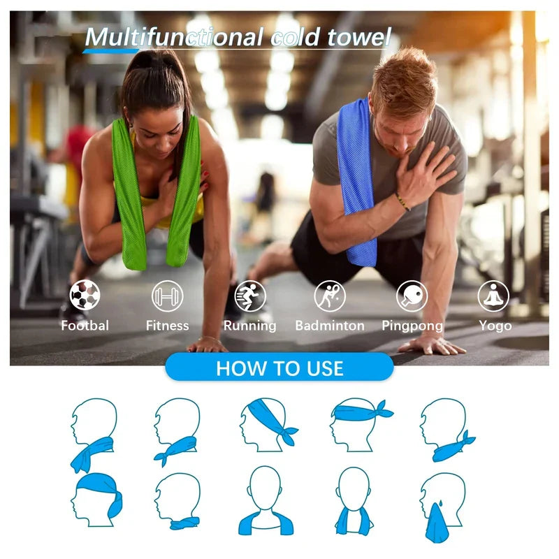 Instant Cooling Towel for Sports