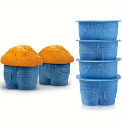 Jeans Pants Shaped Silicone Cake Mold