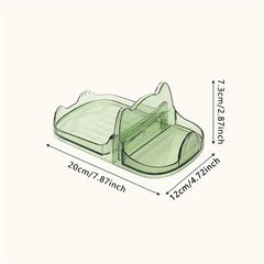 Kitchen Countertop Pot Lid Holder Organizer Rack