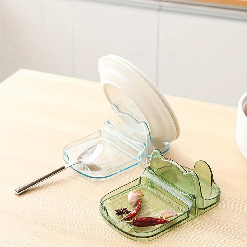 Kitchen Countertop Pot Lid Holder Organizer Rack