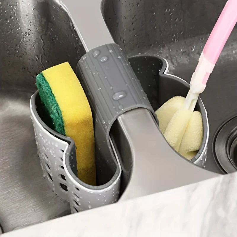 Kitchen Sink Caddy Suction Organizer