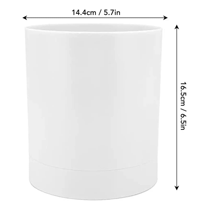 Kitchen Utensil Holder Crock Cutlery Drainer Caddy