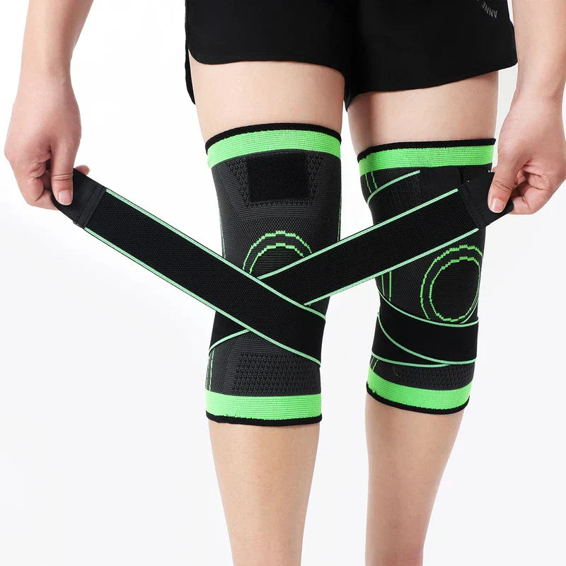 Knee brace support compression sleeve