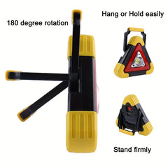 LED Triangle Emergency Warning Hazard Light