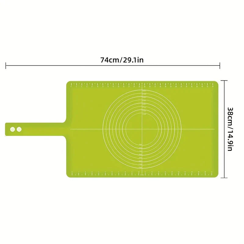 Large Silicone Pastry Baking Mat Dough Rolling Pad