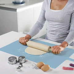 Large Silicone Pastry Baking Mat Dough Rolling Pad