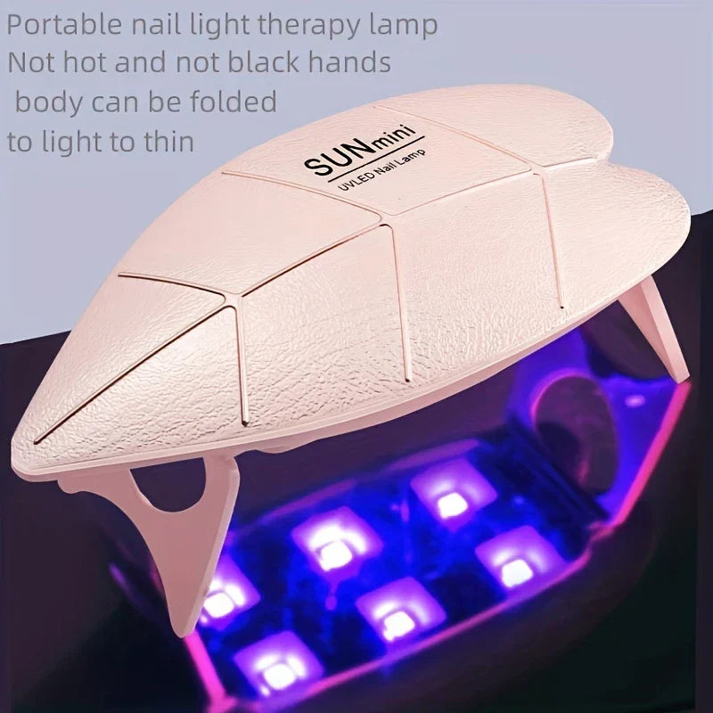 nagellampe - UV-LED-Nagellampe mit Blattdesign