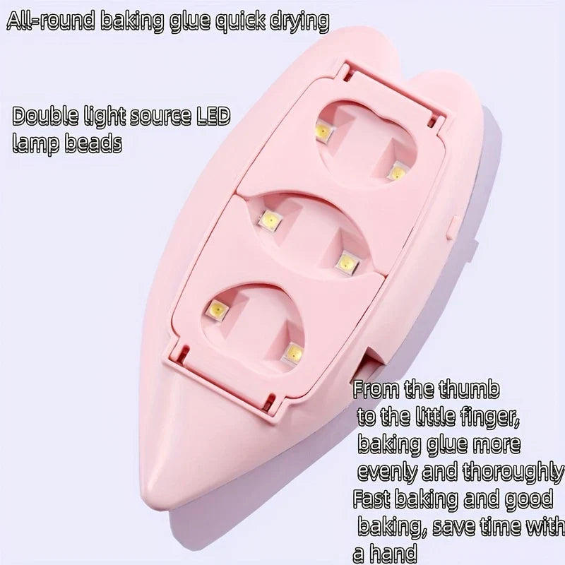 Leaf Design UV LED Nail Lamp Dryer