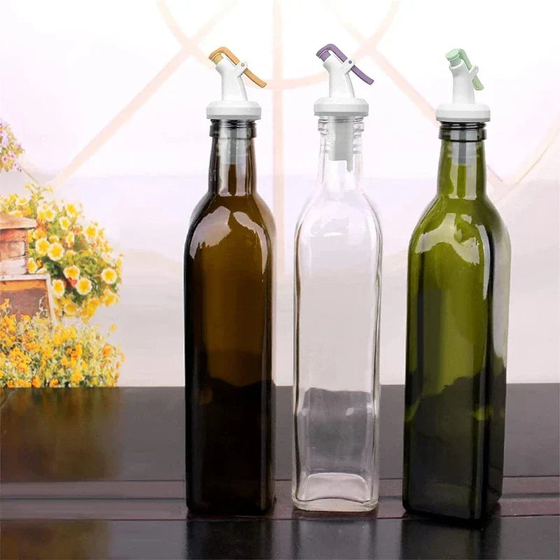 Leakproof Bottle Pourer Spout with Dust Cap