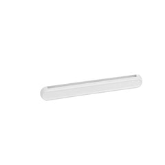 Long facial cleanser holder wall mount rack mounted on a bathroom wall