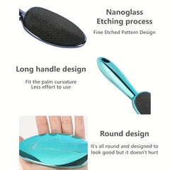 Long Handle Nano Glass Foot File Callus Scraper