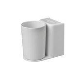 Magnetic Inverted Toothbrush Mouthwash Cup Holder