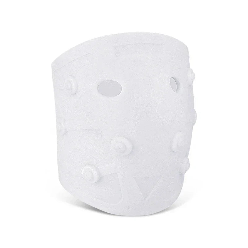 Magnetic Thickened knee brace compression sleeve shown on a leg