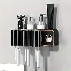 Magnetic Toothbrush Holder Set With Cups