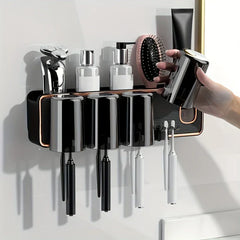 Magnetic Toothbrush Holder Set With Cups