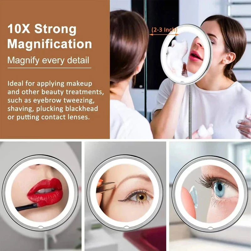 Makeup Vanity Mirror With Lights Magnification